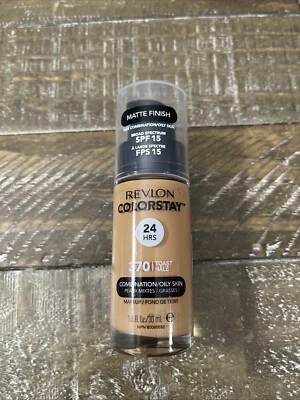 Revlon Colorstay Long Wear Foundation Combination/Oily Skin 370 Toast - Image 1 of 4