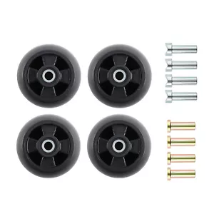 4x AM125172 Plastic Deck Gauge Wheel Kit For 200 Series 240 245 260 265 285 - Picture 1 of 12