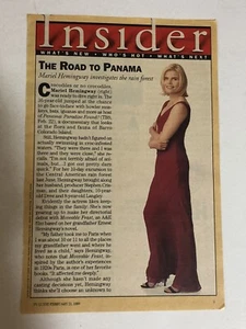 Mariel Hemingway Road To Panama Vintage Article Ephemera ART2 - Picture 1 of 2