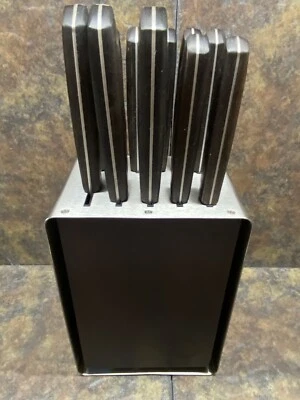 Schmidt Performance Cutlery Hudson Soho 11 Piece Set With Block Rosewood Handles - Image 1 of 4