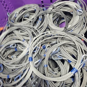 3/8" x 20' wire rope sling for CM Lodestar stage rigging - Picture 1 of 1