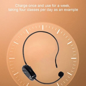 Casque Microphone Sans Fil 165FT pour Entraîneurs et Instructeurs de Fitness - Zdjęcie 1 z 13