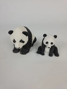 Pandabären Schleich & Terra von Battat Figuren zwei Pandabären - Bild 1 von 8