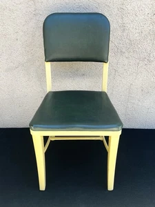 Vintage Mid Century STEELCASE Industrial Steel Metal Office Tanker Chair USA MCM - Picture 1 of 24