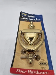 Ives SCHLAGE Solid Brass Door Knocker Brass Door Hardware New - Picture 1 of 5
