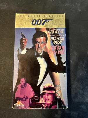The Moore Classics: James Bond 007 - For Your Eyes Only (VHS, 1988, MGM) New - Image 1 of 2