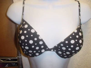 Bikini de 2 piezas Le Mystere 22105/22605 34A/pequeño lunar negro nuevo con etiquetas - Imagen 1 de 3