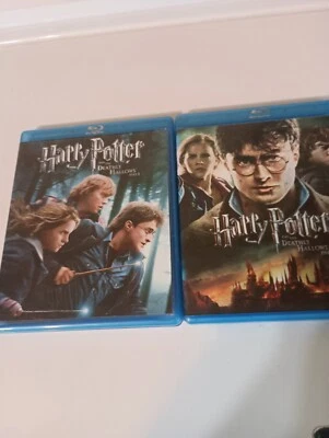 Henry Potter And The Deathly Hallows Part 1 And 2 Blu-ray Lot - Image 1 of 4