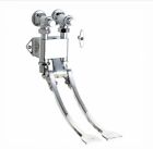 New Chicago Faucets 834-EPCP Wall Mount Double Pedal Valve Chrome