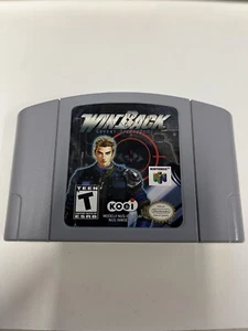 WinBack Covert Operations Nintendo 64 N64 Game Cleaned & Tested Authentic OEM - Picture 1 of 2