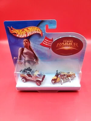 TOMB RAIDER HOT WHEELS  SCORCHIN SCOOTER CJ7 JEEP NEW  - Image 1 of 4