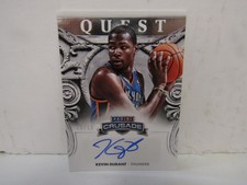2013-14 Panini Crusade #13 Kevin Durant Quest Auto 10/10 Thunder