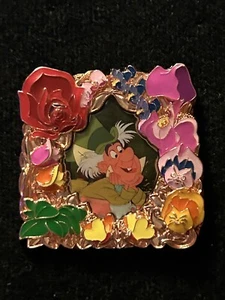 Park Pack Flower Frame Version 2 Mad Hatter LE 500 Disney Pin 126003 - Picture 1 of 2