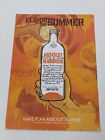 Postcard Absolut Mandrin Adventure Advertising Flavor of the Summer Vodka