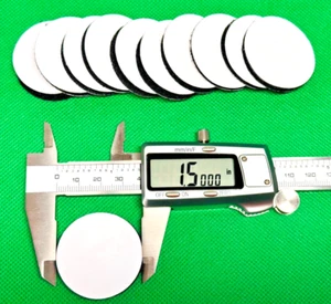 1.5 inch 38MM X10 Pair Hook & Loop Round Self Adhesive Tape Dots - Picture 1 of 5