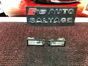 2010 RENAULT SCENIC MK3 5DR NUMBER PLATE LIGHTS PAIR - Picture 1 of 3