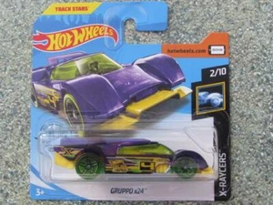 Hot Wheels 2019 #130/250 GRUPPO x24 purple yellow Le mans New Casting 2019 @L - Picture 1 of 2