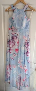 Nuevo con etiquetas Vestido Floral Azul LIPSY Talla 6 Floral Verano Azul Brillo Dobladillo PVP £130 - Imagen 1 de 17
