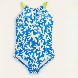 Boden Girls Braided Loop Back Swimsuit size 8-9 years - Picture 1 of 9