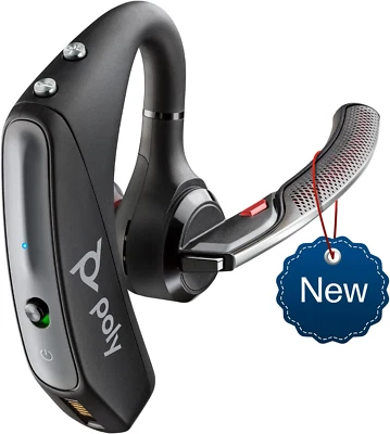 Plantronics - Voyager 5200 (Poly) - Bluetooth Over-The-Ear (Monaural) Headset -  - image 1 of 4