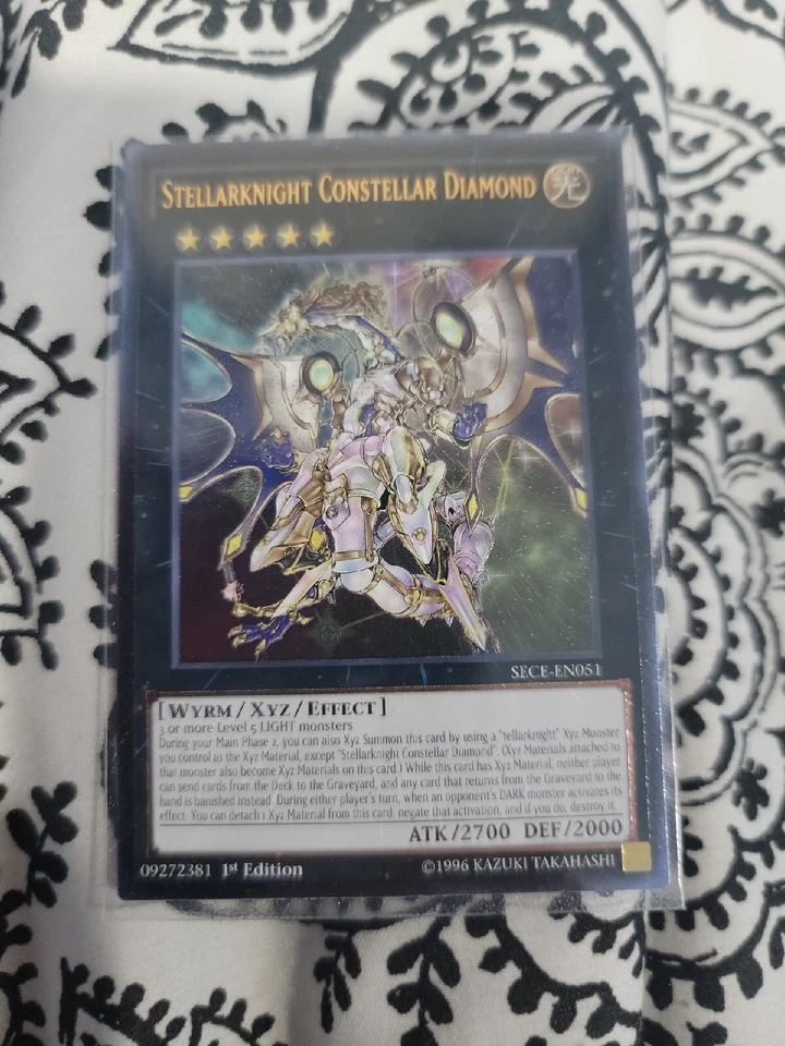 Yugioh! Stellarknight Constellar Diamond Ultimate Rare NM 1st Ed NECE-EN051 - Image 1 of 1
