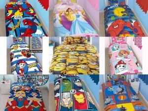 All Disney Character TV Childrens kids------Single Duvet Quilt Cover Bedding Set - Picture 1 of 5