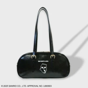 Sanrio Badtz-Maru Mini Shoulder Bag Leather Women CoWRAP Japan Limited - Picture 1 of 8