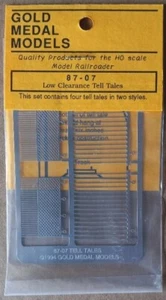 Gold Medal Models 87-07 HO Low Clearance Tell Tales - Picture 1 of 1