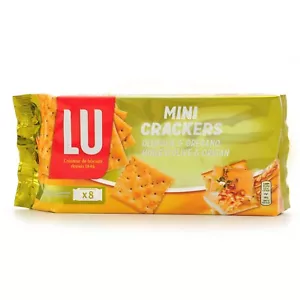 Lu Cookies | Mini Crackers Olive Oil & Oregano Toast 8 Packs | 8,8 Oz /250 G - Picture 1 of 2