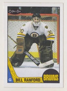 87-88 OPC Bill Ranford Rookie Boston Bruins NM-MINT O-Pee-Chee 1987 - Picture 1 of 2