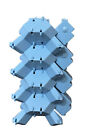 Reptangles Turtles that Snap Geometric Puzzle Replacement PARTS ONLY 4 Blue