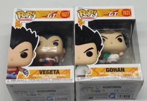 Funko Pop! Animación: Dragon Ball GT | VEGETA, (1627) y GOHAN (1631) | Nuevo - Imagen 1 de 10