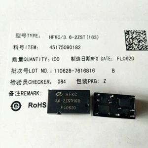 2PCS HONGFA HFKC-3.6-2ZST Automotive Relay 3.6VDC 10Pins 30A - Picture 1 of 1