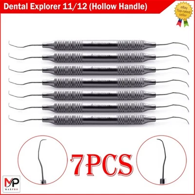 Instrumentos de dentadura quirúrgica de diagnóstico endo de hoz con sonda Dental Explorer 11/12 Foto 1 de 4