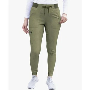 Adar Pro Heather Medical Scrub Pants 3XL grün Jogginghose P7104 - Bild 1 von 9