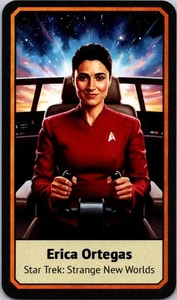 2025 Zendecks ERICA ORTEGAS Star Trek art card spedizione gratuita - Foto 1 di 2