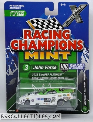Racing Champions John Force 2022 NHRA Funny Car 100 victorias 1/64 diecast R1 vB #3 Foto 1 de 3