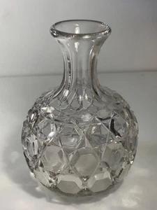 Fostoria Glass EAPG 1880s Bottle Pattern Virginia Carafe #140 8 in. - Picture 1 of 12
