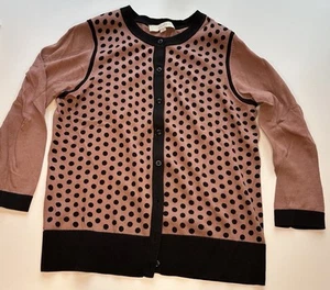 LOFT gepunktete Strickjacke mit Knopfleiste Damen Größe M - Bild 1 von 5