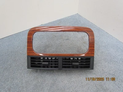 2001-2004 JEEP GRAND CHEROKEE DASH TRIM BEZEL W/VENTS WOODGRAIN CLEAN - Image 1 of 4
