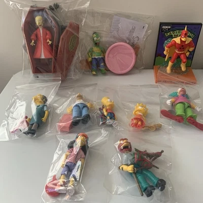Lote de 10 figuras de LOS SIMPSON - Jakks Pacific 5" - Ola completa 1 y de lujo Foto 1 de 4