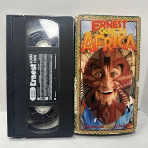Ernest Scared Stupid & Goes To Africa VHS Lot Of 2 Tapes - Picture 1 of 6