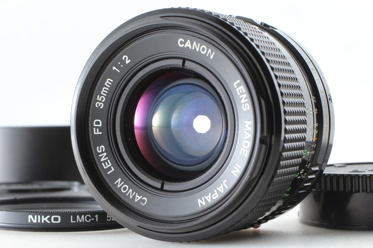 Preços baixos em Lentes de câmera Canon FD 35mm f/2 | eBay