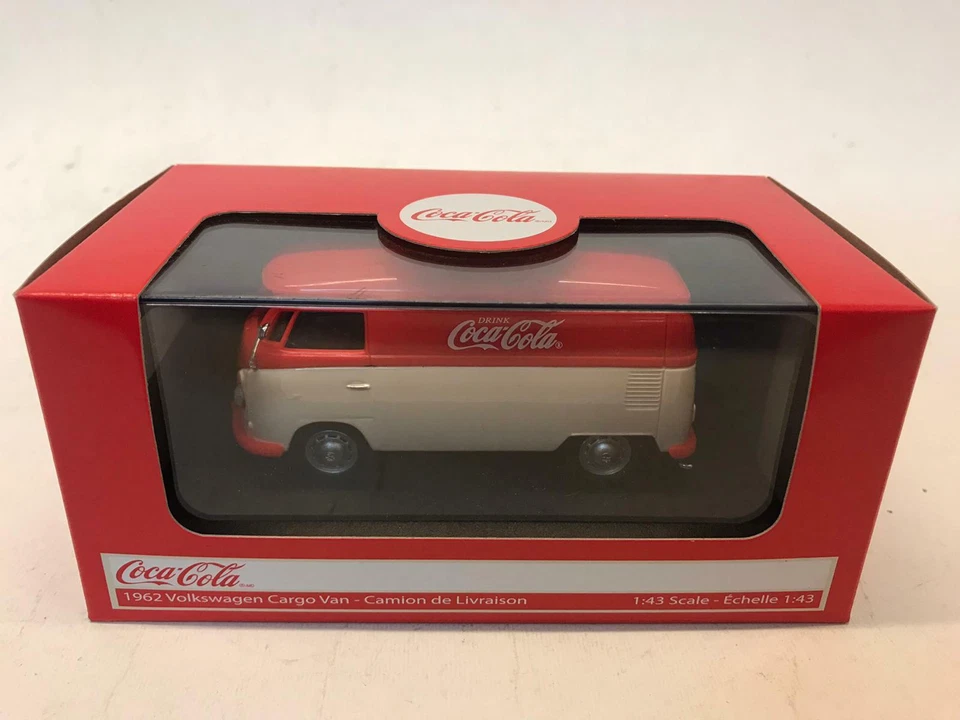 Motor City Coca Cola Coke Volkswagen T1 Cargo Van delivery 1962 1/43 439827 - Immagine 1 di 1