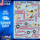 Print Scale 48-034 Decal for P-61 Black Widow Part 1 1/48