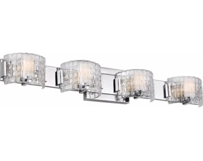 Feiss VS24344CH-L1 Brinton Bathroom Vanity Light Chrome RETAIL $512.90 - Image 1 of 3
