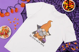 Eat Drink and Be Scary Halloween Adult Child Kid's T-shirt Top - Picture 1 of 1