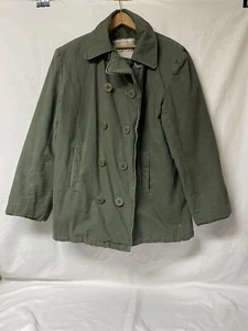 Vintage US Navy Issue ROTHCO Green Peacoat RN37572 Jacket Coat, Size XS - Picture 1 of 12