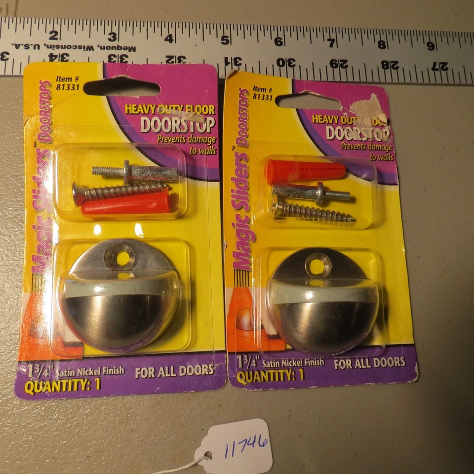 Heavy-duty Floor Door Stop (you get two) (lot#11745) - Image 1 of 2