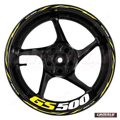 For SUZUKI GS500 GS 500  Waterproof Decal Wheel Reflective RIM Stickers Foto 1 de 4